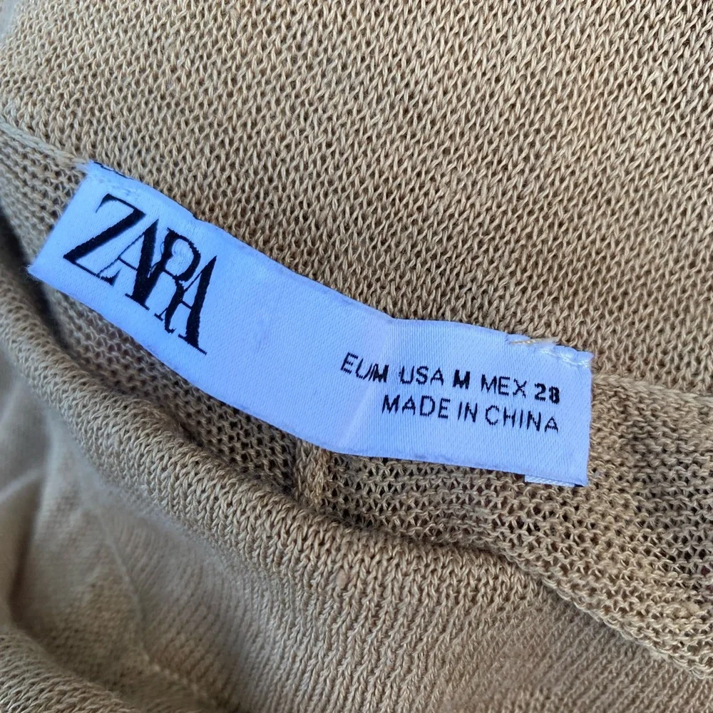 Zara Camel Pants